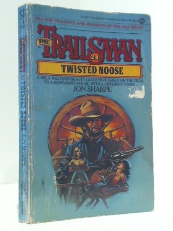 Book cover for "Twisted Noose" by Jon Sharpe