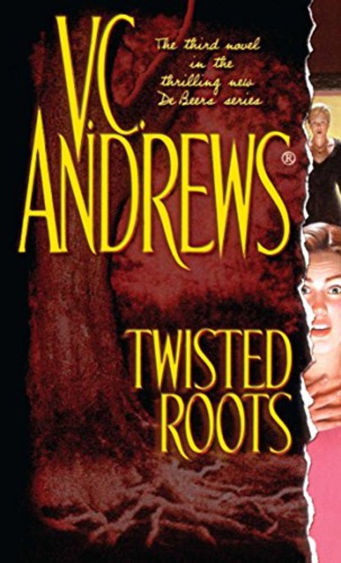 Book cover for "Twisted Roots" by V. C. Andrews