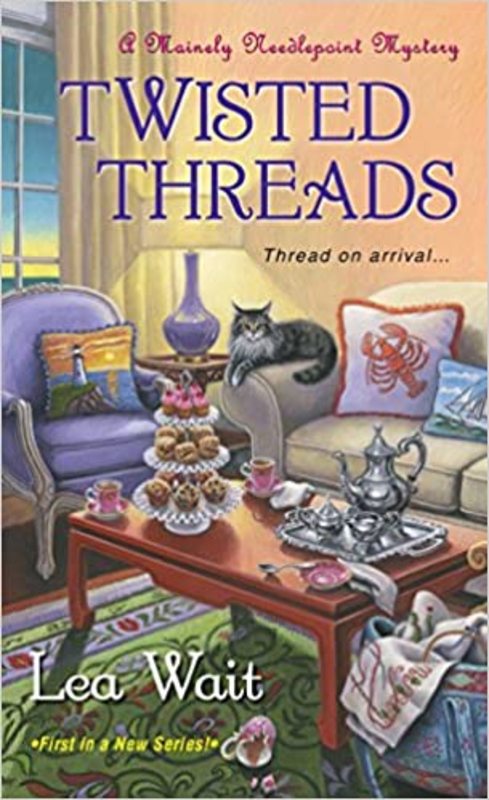 Book cover for "Twisted Threads" by Lea Wait