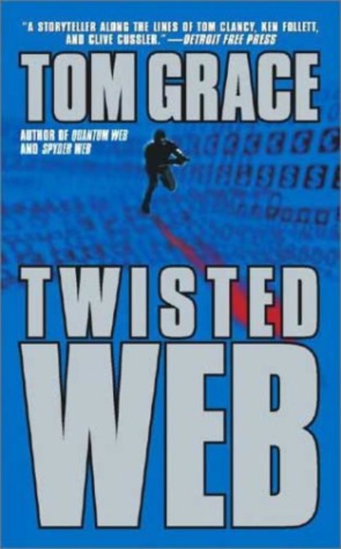 Book cover for "Twisted Web aka Twisted Pair / Polar Quest / Dark Ice" by Tom Grace