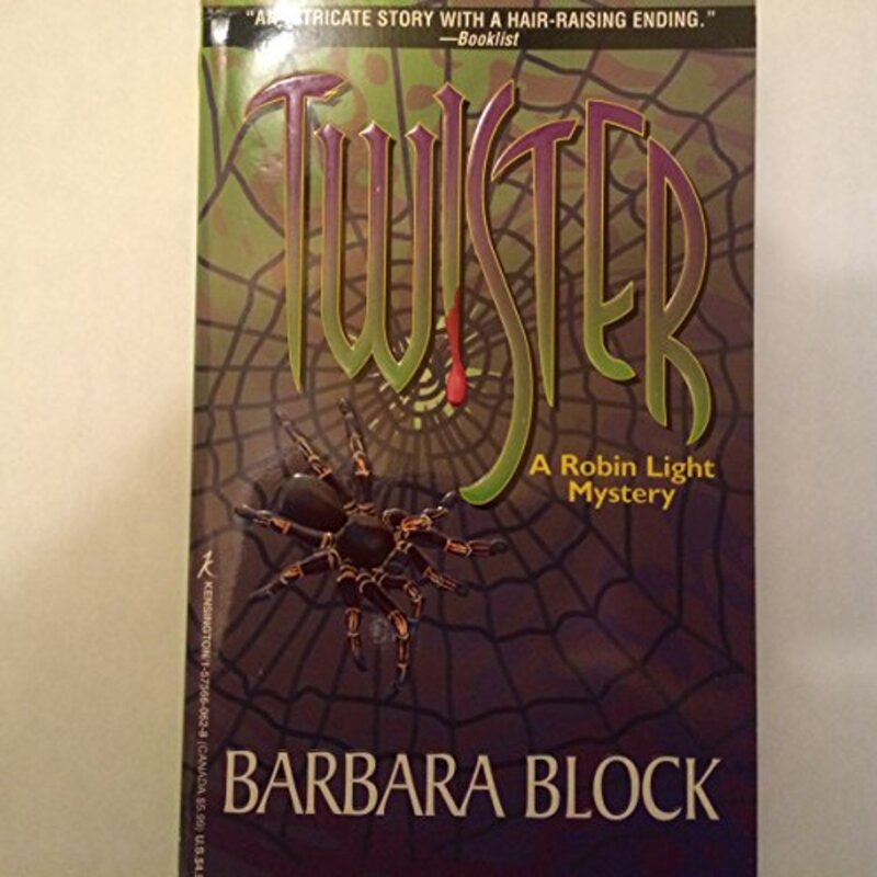 Book cover for "Twister" by Barbara Block