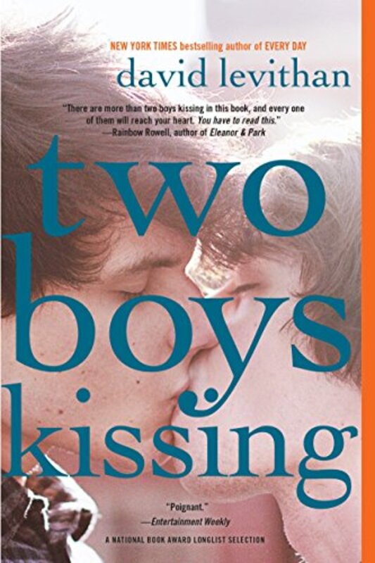 Book cover for "Two Boys Kissing" by David Levithan
