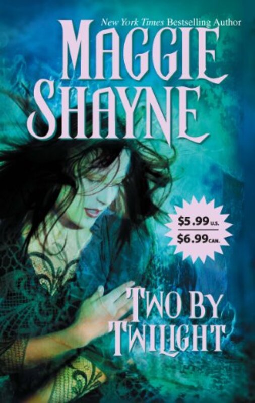 Book cover for "Two By Twilight" by Maggie Shayne