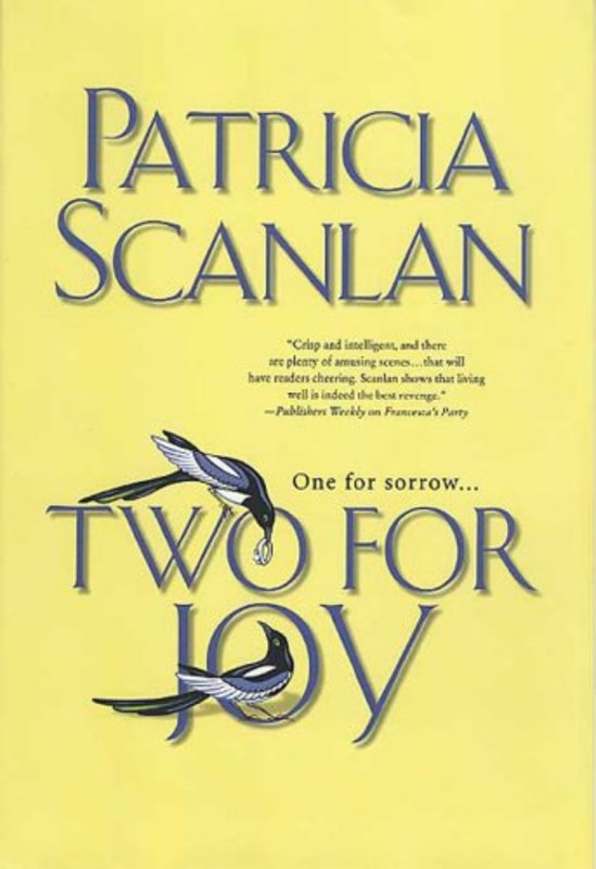 Book cover for "Two For Joy" by Patricia Scanlan