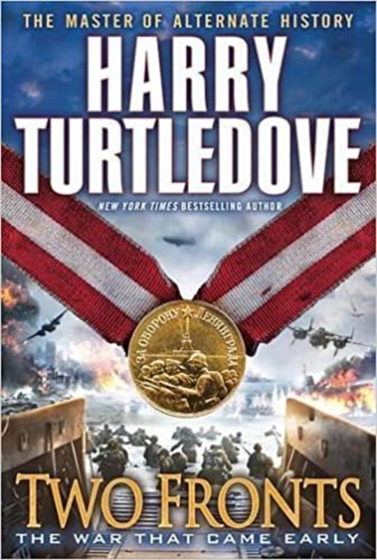 Book cover for "Two Fronts" by Harry Turtledove
