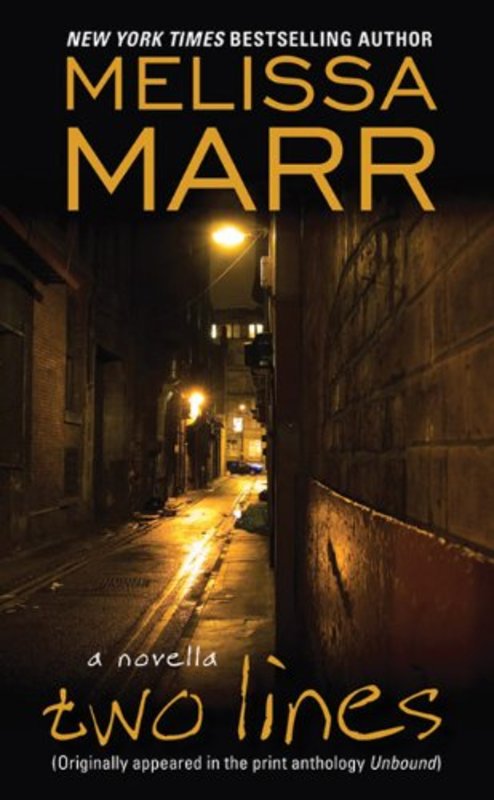 Book cover for "Two Lines" by Melissa Marr