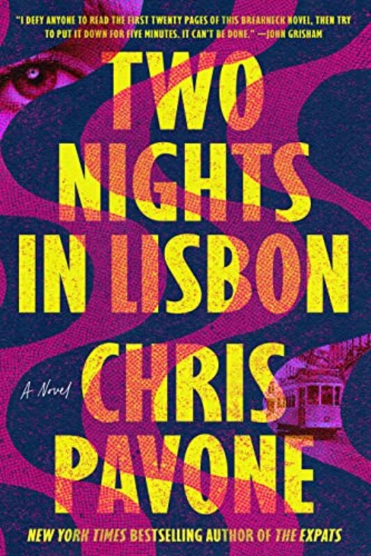 Book cover for "Two Nights in Lisbon" by Chris Pavone