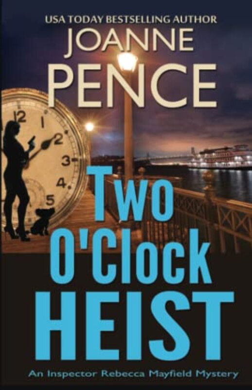 Book cover for "Two O'Clock Heist" by Joanne Pence
