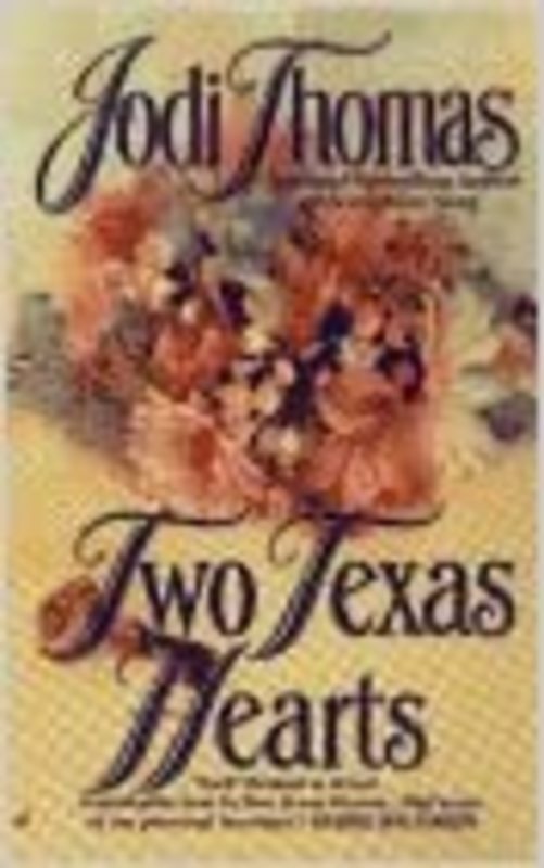Book cover for "Two Texas Hearts" by Jodi Thomas