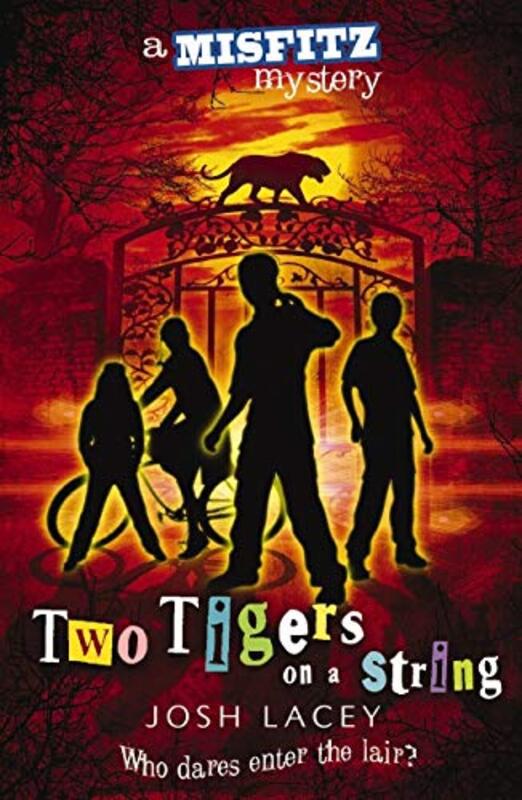 Book cover for "Two Tigers on a String" by Josh Lacey
