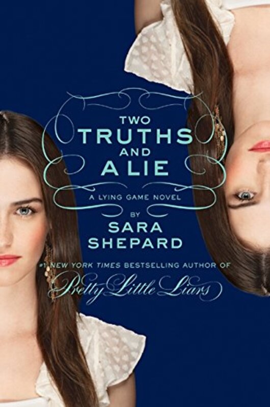 Book cover for "Two Truths and a Lie" by Sara Shepard