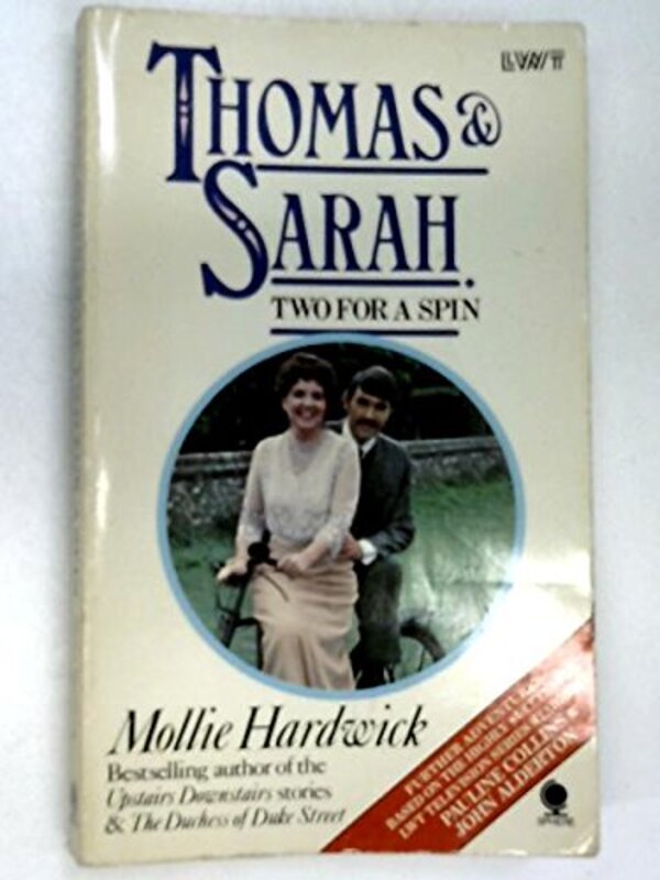 Book cover for "Two for a Spin" by Mollie Hardwick