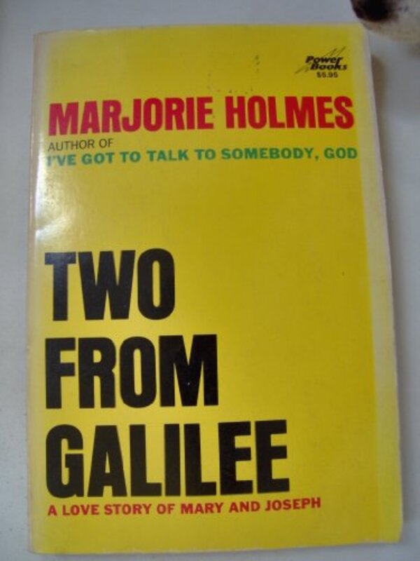 Book cover for "Two from Galillee" by Marjorie Holmes