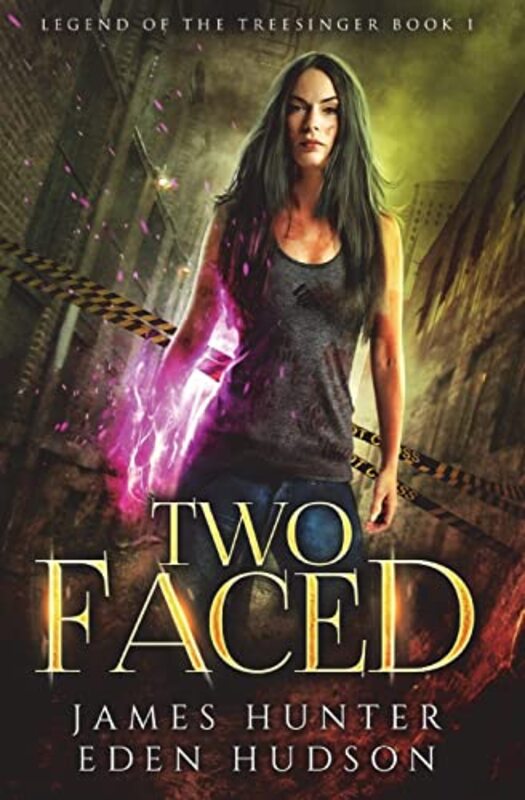 Book cover for "Two-Faced" by James A Hunter
