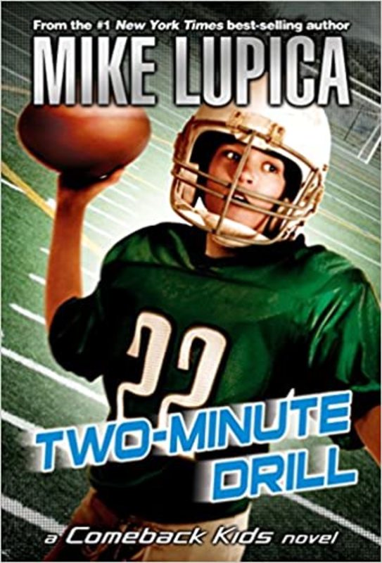 Book cover for "Two-Minute Drill" by Mike Lupica