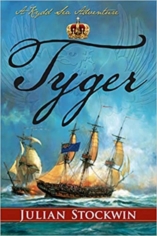 Book cover for "Tyger" by Julian Stockwin