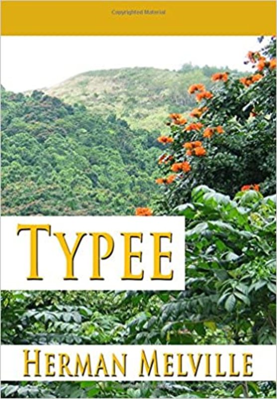 Book cover for "Typee" by Herman Melville