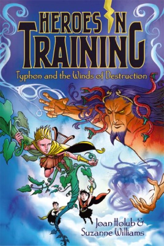 Book cover for "Typhon and the Winds of Destruction" by Suzanne Williams