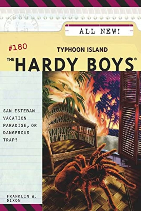 Book cover for "Typhoon Island" by Franklin W Dixon