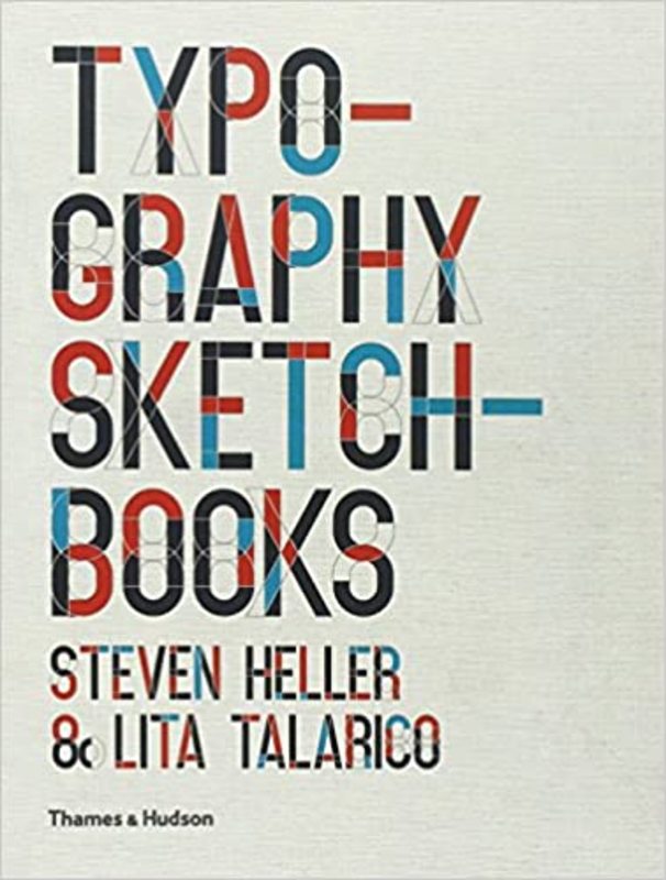 Book cover for "Typography Sketchbooks" by Steven Heller