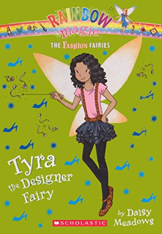 Book cover for "Tyra the Designer Fairy" by Daisy Meadows