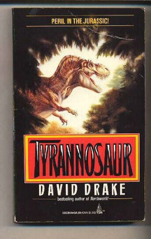 Book cover for "Tyrannosaur" by David Drake