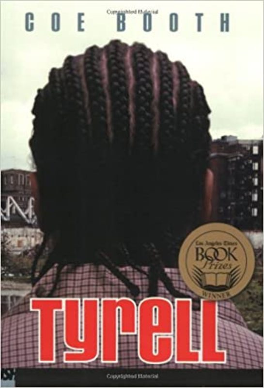 Book cover for "Tyrell" by Coe Booth
