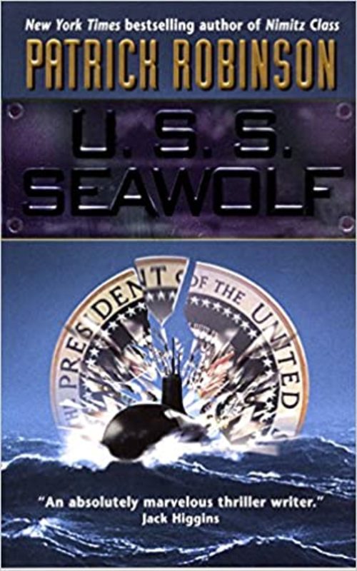 Book cover for "U.S.S. Seawolf / Seawolf" by Patrick Robinson