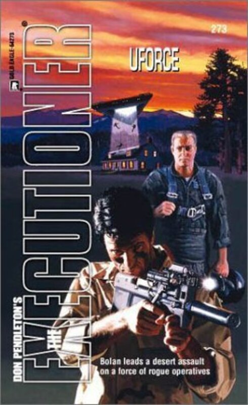 Book cover for "UFORCE" by Don Pendleton