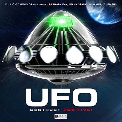 Book cover for "UFO: Destruct Positive!" by Andrew Lane