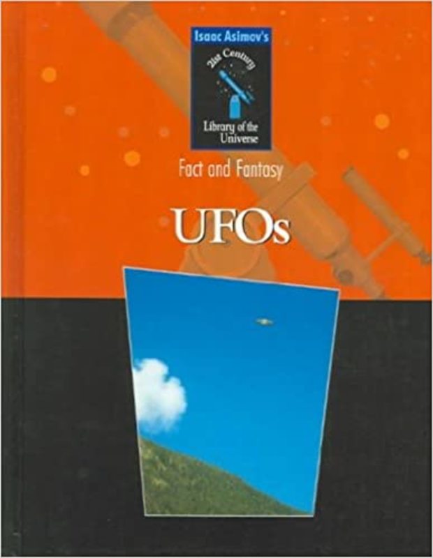 Book cover for "UFOs" by Isaac Asimov