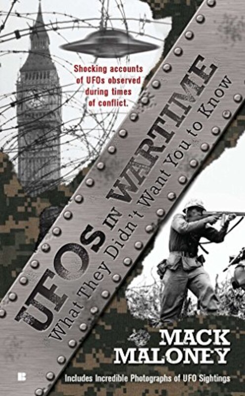 Book cover for "UFOs in Wartime" by Mack Maloney