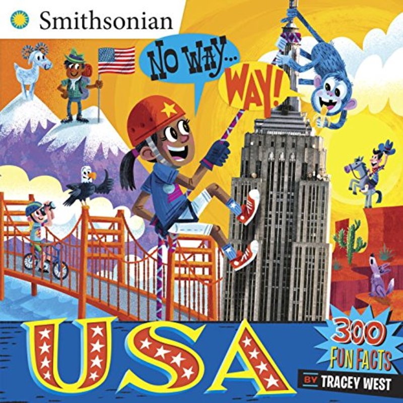 Book cover for "USA" by Tracey West