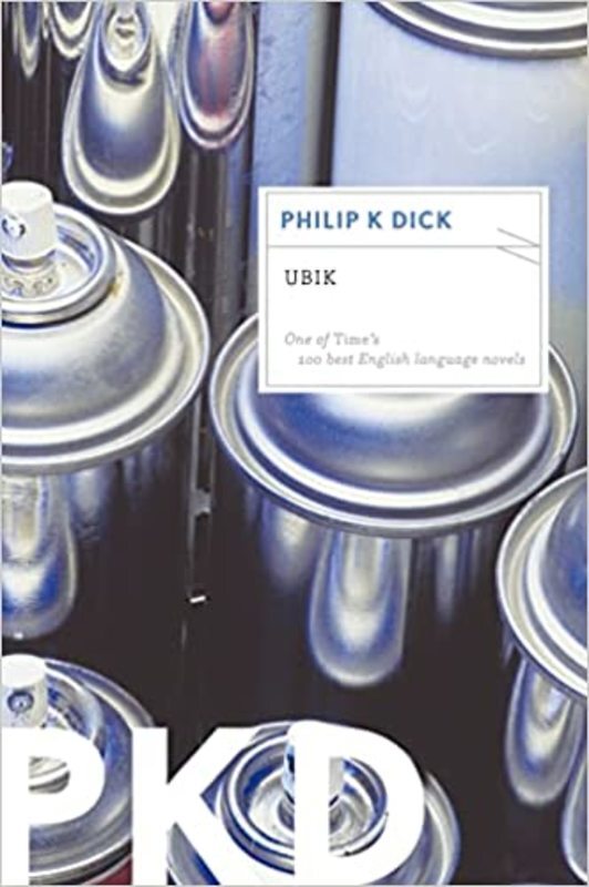 Book cover for "Ubik" by Philip K Dick