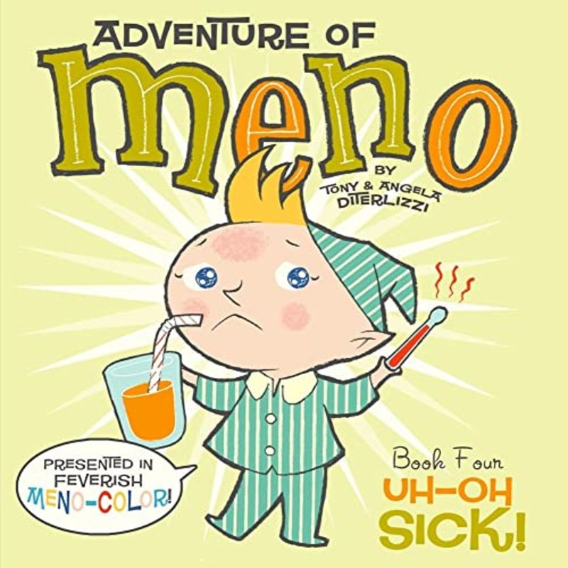 Book cover for "Uh-Oh Sick!" by Tony DiTerlizzi