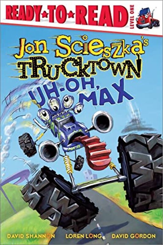 Book cover for "Uh-Oh, Max" by Jon Scieszka
