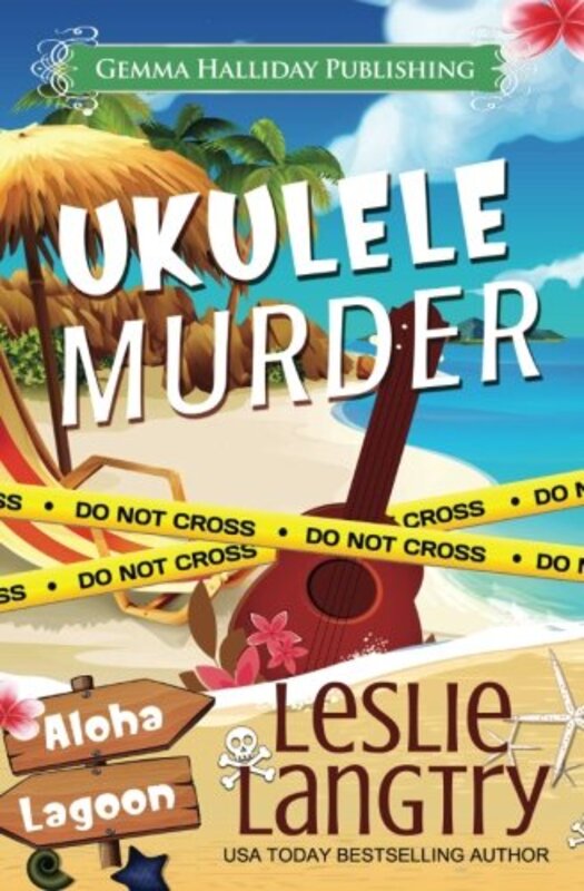 Book cover for "Ukulele Murder" by Leslie Langtry