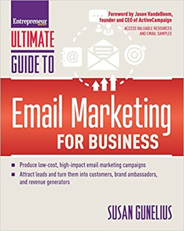 Book cover for "Ultimate Guide to Email Marketing for Business" by Susan Gunelius