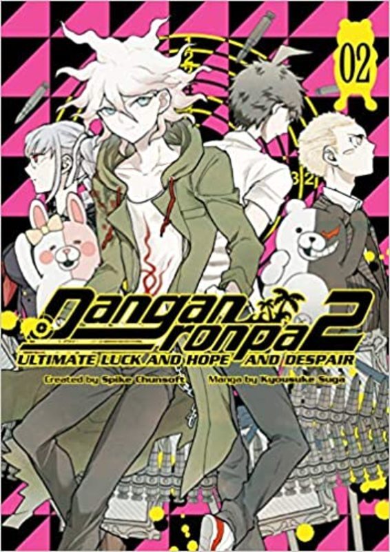 Book cover for "Ultimate Luck and Hope and Despair Vol. 2" by Kazutaka Kodaka