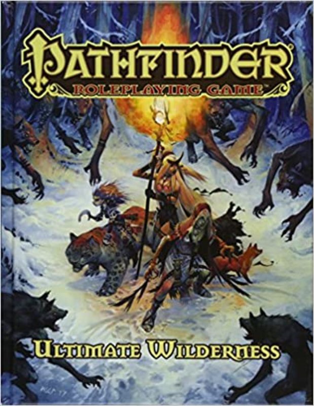 Book cover for "Ultimate Wilderness" by Paizo