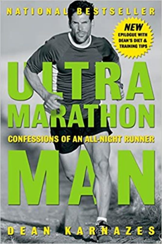 Book cover for "Ultramarathon Man" by Dean Karnazes