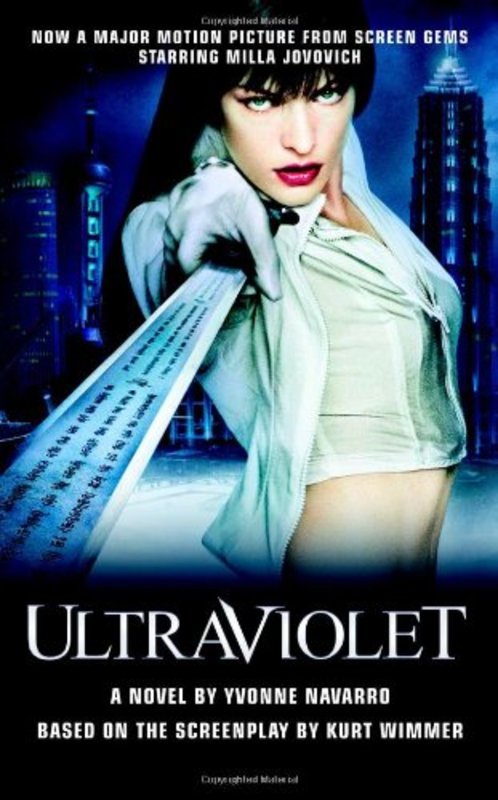 Book cover for "Ultraviolet" by Yvonne Navarro