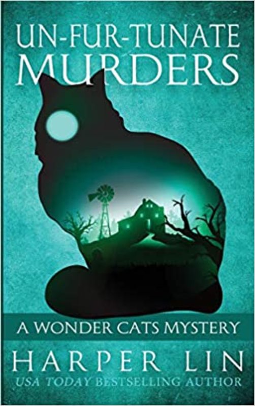 Book cover for "Un-Fur-Tunate Murders" by Harper Lin
