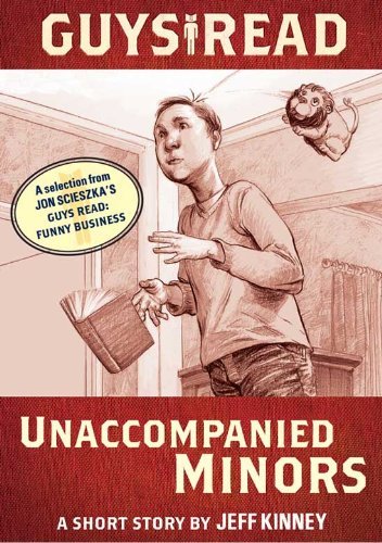 Book cover for "Unaccompanied Minors" by Jeff Kinney