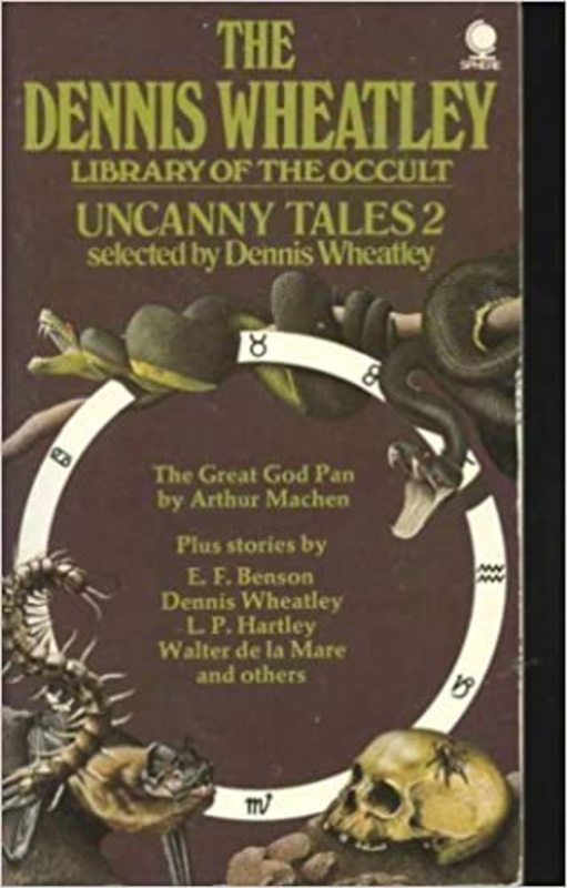 Book cover for "Uncanny Tales 2" by Dennis Wheatley