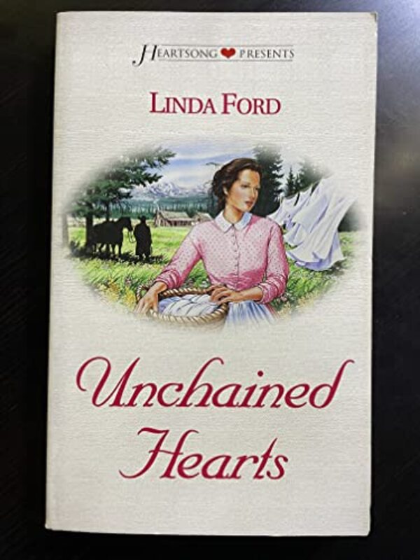 Book cover for "Unchained Hearts" by Linda Ford