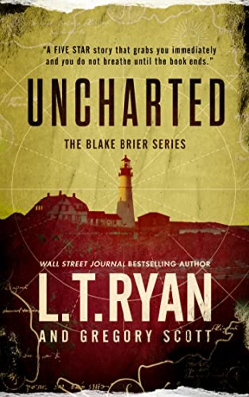 Book cover for "Uncharted" by LT Ryan