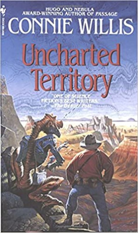 Book cover for "Uncharted Territory" by Connie Willis