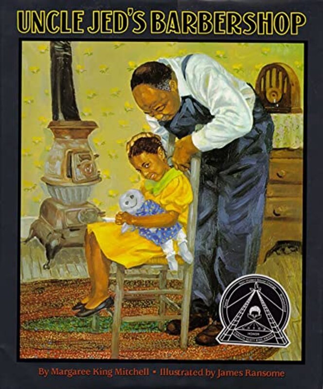 Book cover for "Uncle Jed's Barber Shop" by James E Ransome