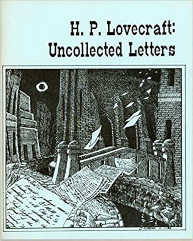 Book cover for "Uncollected Letters" by H. P. Lovecraft